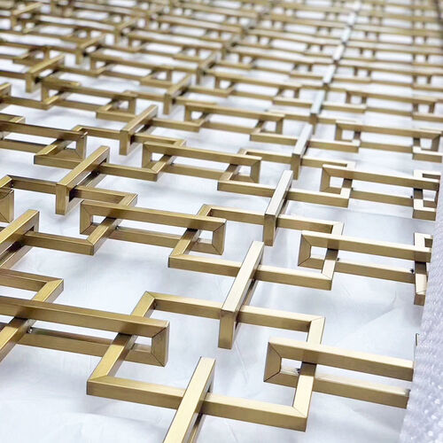 โซลูชันบริษัทล่าสุดเกี่ยวกับ โครงการโรงแรม โครงการสแตนเลสสแตนเลส Custom Screen เพิ่มเติมการผสมผสานที่สมบูรณ์แบบของความหรูหราและการทํางาน