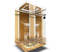 201 304 316 โรส โกลด์ วอล์ด ดอกไม้ตกแต่งภายนอก 5