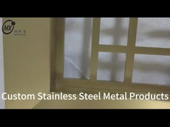 แชมเปญทองเลเซอร์กริดตกแต่งความเป็นส่วนตัวที่ทันสมัย