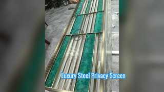 ฉากกั้นห้องเหล็กทันสมัยหรูหราเพื่อความเป็นส่วนตัว