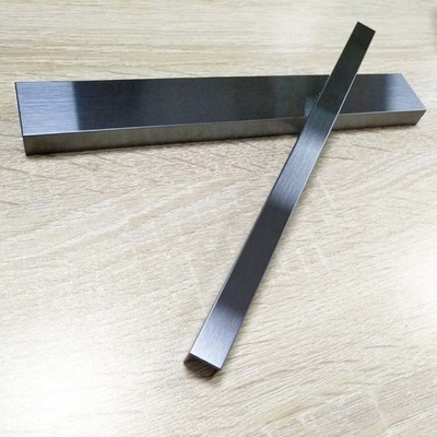 Hairline Color Stainless Steel Tile Trim 12*2438mm For Decorative Wall