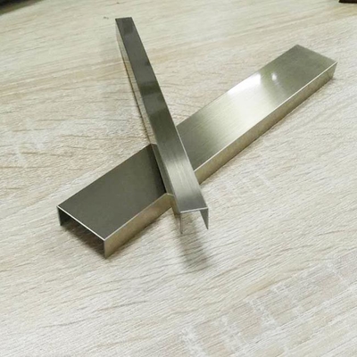 Champagne Gold PVD Stainless Steel Trim Strips 200cm To 400cm