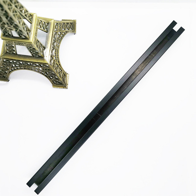 Bead Blasted Matte Black Stainless Steel Tile Trim Metal 15mm 2000mm 3050mm