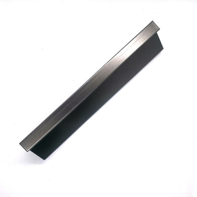 Decorative Black Titanium Stainless Steel Extrusion Profiles Inclined Plane 10ft