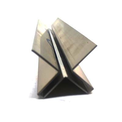 Architectural Stainless Steel Corner Trim Profile Hairline Brass 316L 0.95mm