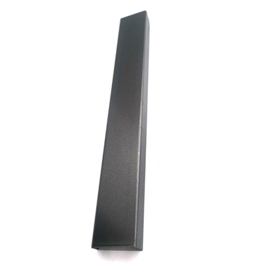 ASTM 201 Stainless Steel Trim Strips Black Metal Unequal Angle Edging Strip 15mm 10mm