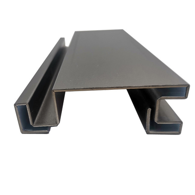 25mm PVD Brushed Stainless Steel Trim Strips Metal Skirting Trim Bead Blasted