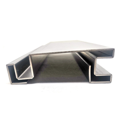 25mm PVD Brushed Stainless Steel Trim Strips Metal Skirting Trim Bead Blasted