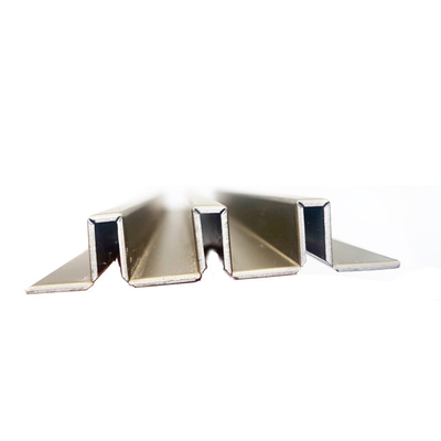 Zr Brass Stainless Steel Trim Strips Multi Slot Corner Trim Bending TUV AISI