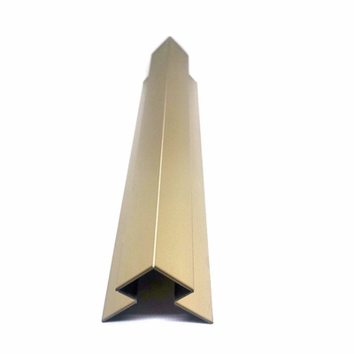 Interior Decoration 1000mm Stainless Steel Trim Strips PVD SS Pvd Profile No.4