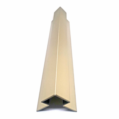 Interior Decoration 1000mm Stainless Steel Trim Strips PVD SS Pvd Profile No.4