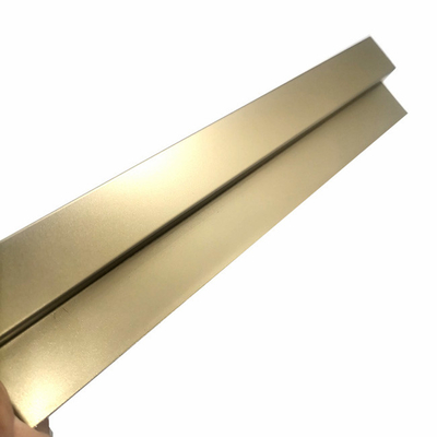 Interior Decoration 1000mm Stainless Steel Trim Strips PVD SS Pvd Profile No.4