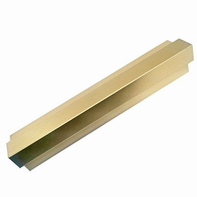 Interior Decoration 1000mm Stainless Steel Trim Strips PVD SS Pvd Profile No.4