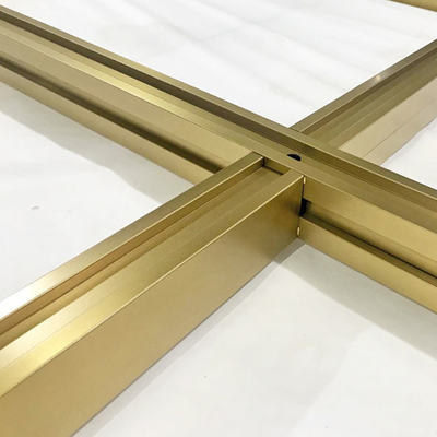 Hairline HL Stainless Steel Glass Partition 120*300cm Ornamental Sheet Metal Panels