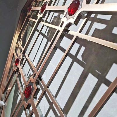 3.3m Stainless Steel Screen Partition Red Bronze AISI 316