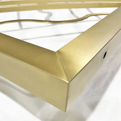 JIS304 Stainless Steel Decorative Screen Panels Wearproof Laser Cut Hollow Hairline