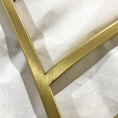 JIS304 Stainless Steel Decorative Screen Panels Wearproof Laser Cut Hollow Hairline