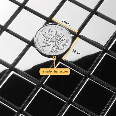 SUS GB Stainless Steel Mosaic Tiles Mirror Antirust