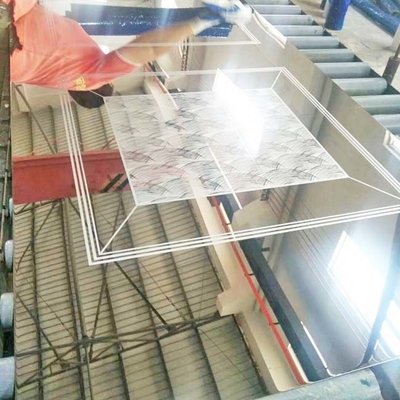 Etched Mirror 8K Base Custom Pattern Color Stainless Steel Sheet for Elevator