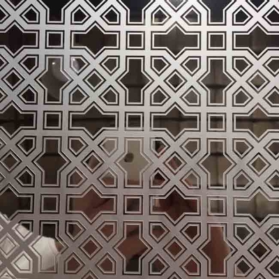 Etched Mirror 8K Color Stainless Steel Sheet for Elevator Door