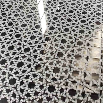 Etched Mirror 8K Color Stainless Steel Sheet for Elevator Door