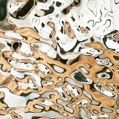 ราคาดี แผ่นสแตนเลสกระจกระลอกน้ำแบบกำหนดเองสำหรับตกแต่งเพดาน ออนไลน์