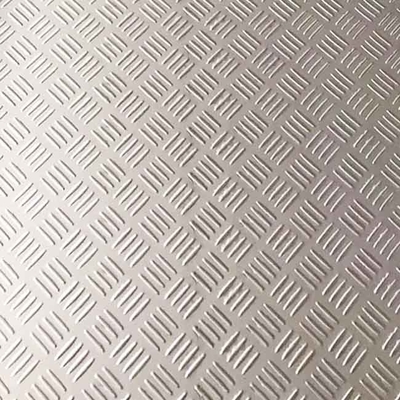 SUS 201 1219*3048mm Checkered Stainless Steel Sheets Plates For Stair Anti Slip
