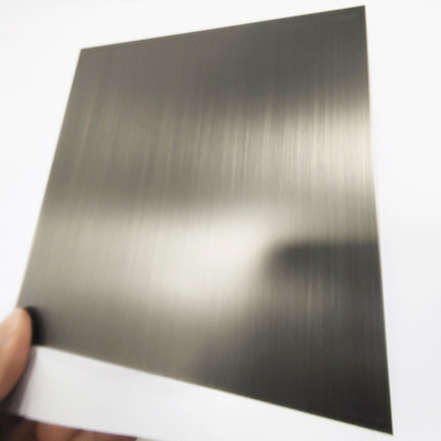 Hand-Brushed Black Antique Bronze Color Stainless Steel Sheet For Interior Design