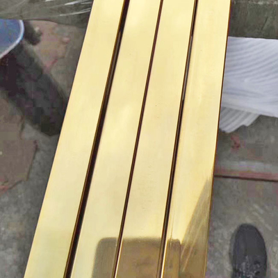 0.3mm To 3mm Stainless Steel Tube Pipe JIS 202 2 Inch Antirust PVD Plating Titanium