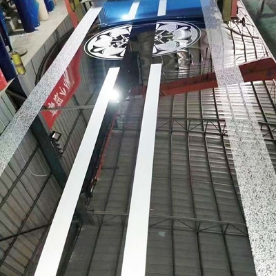 SUS 304 316L Etched Stainless Steel Sheet For Elevator Cab with PVD color