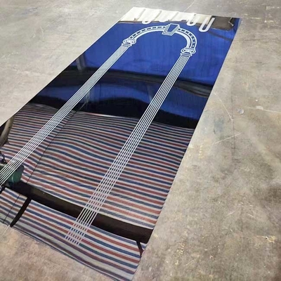 Roman Column Pattern Etched Stainless Steel Sheet For Elevator Cab
