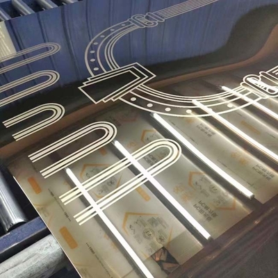 Roman Column Pattern Etched Stainless Steel Sheet For Elevator Cab