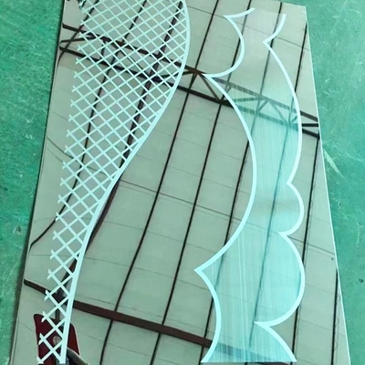 Custom Design Etched Stainless Steel Sheet For Elevator Decoration