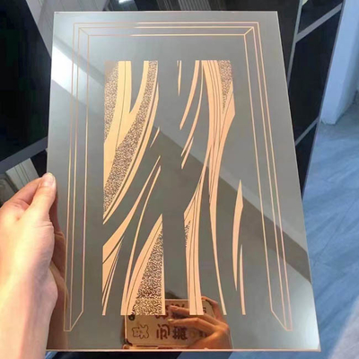 Custom Small Sample Black Etching Stainless Steel Sheet