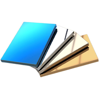 Lightweight Fireproof Metal Honeycomb Panel Sapphire Blue 1219*2438mm