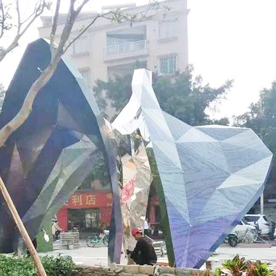 ODM ASTM 316 Stainless Steel Garden Sculptures Yard Art Painting Color