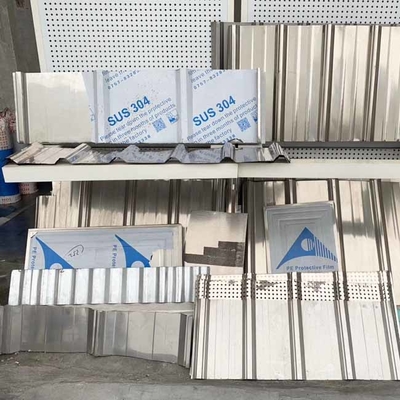 SUS 304 Stainless Steel Corrugated Sheet For Roofing