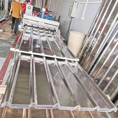SUS 304 Stainless Steel Corrugated Sheet For Roofing