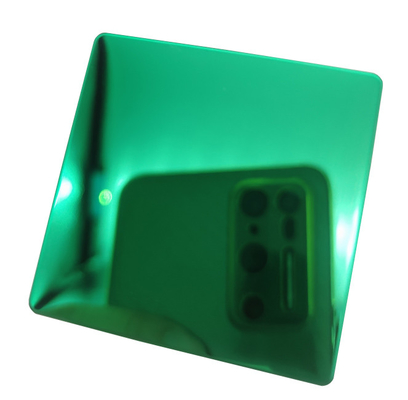 8K Green Colored Stainless Steel Sheet 1.9 mm Thickness GB Standard