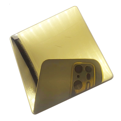Gold Color Stainless Steel Sheets Super Mirror PVD Plating Titanium Colored Decoration Metal