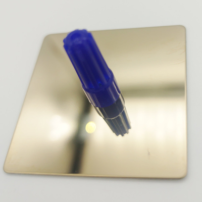 3.0mm Thickness Colored Stainless Steel Sheet Hong Kong Gold AISI