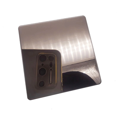 8K Bronze Colored Stainless Steel Sheet For Interior Decoration Anti - Fingerprint Coating