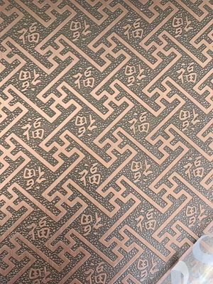 ราคาดี แผ่นสแตนเลสลิฟต์กันน้ำ 304 กระจกเงาสลักลายทอง ออนไลน์