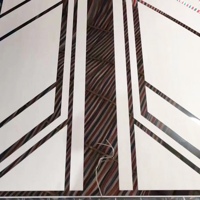304L Stainless Steel Etching Sheet Color Mixed 2mm Elevator Decorative