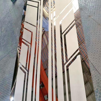 304L Stainless Steel Etching Sheet Color Mixed 2mm Elevator Decorative
