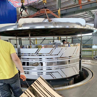 304 316L Stainless Steel Sheet Mirror 8K 10K Etched Silver Gold For Lift Elevator Door