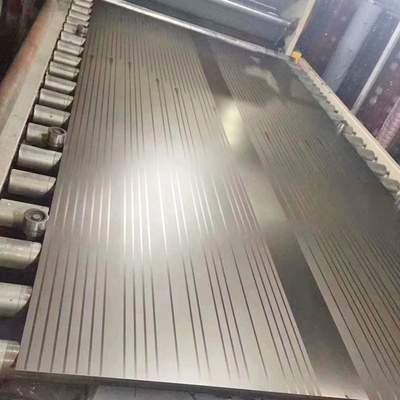 PVD Stainless Steel Etching Sheet Aisi Color Coated Gold Decorative Elevator