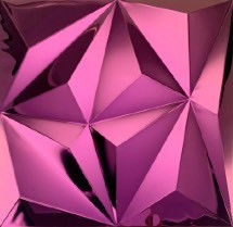 ราคาดี 300 × 300 มม. กระเบื้องโมเสกสแตนเลสสีม่วงพื้นหลังสเตอริโอสีชมพูตกแต่งผนังอิฐ ออนไลน์