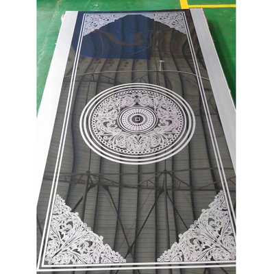 4x8 201 304 316l Mirror PVD Color Etched Stainless Steel Sheet For Elevator Door Custom