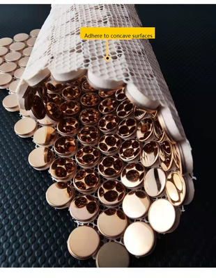 Circular Small Particle Metal Stainless Steel Mosaic Bar Counter Cashier Wall Tiles 375 x 363mm